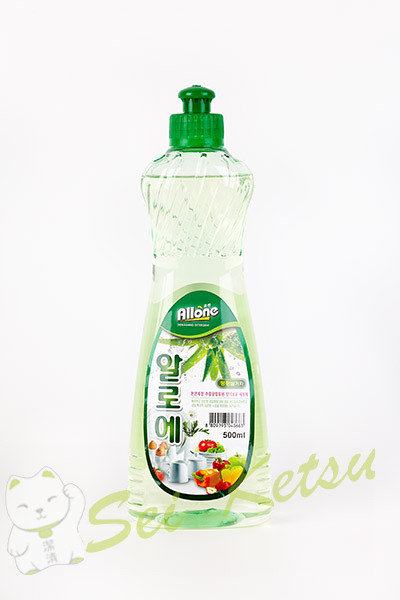 Средство для мытья посуды, овощей и фруктов "Алое" 500 мл фото 1 &mdash; Seiketsu.ru