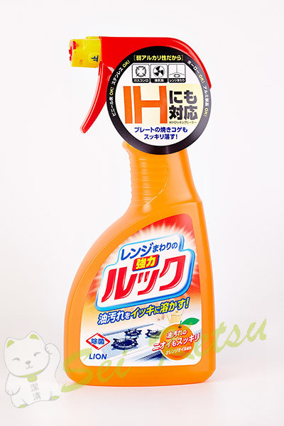 Чистящее средство для плит с эффектом распыления и ароматом апельсина Look, 400 мл фото 1 &mdash; Seiketsu.ru